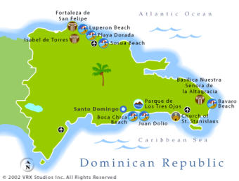 Dominican Republic Map